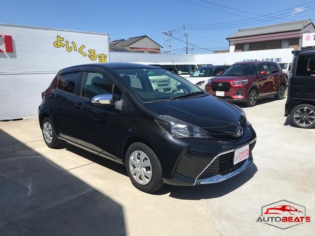 2015 TOYOTA VITZ F (BLACK)