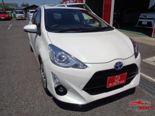 2017 TOYOTA AQUA G BLACK SOFT LEATHER SELECTION (PEARL WHITE)