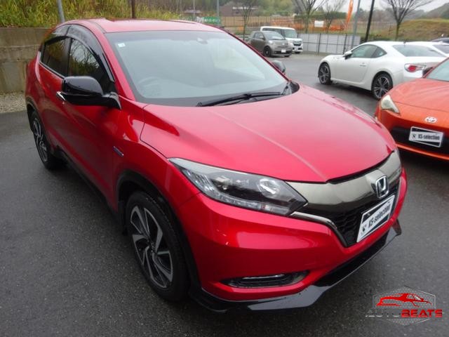 2016 HONDA VEZEL HYBRID RS HONDA SENSING (RED)