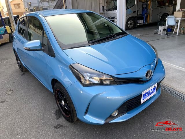 2014 TOYOTA VITZ F (BLUE)