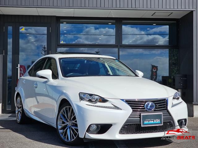 2013 LEXUS IS IS300H VERSION L (PEARL WHITE)