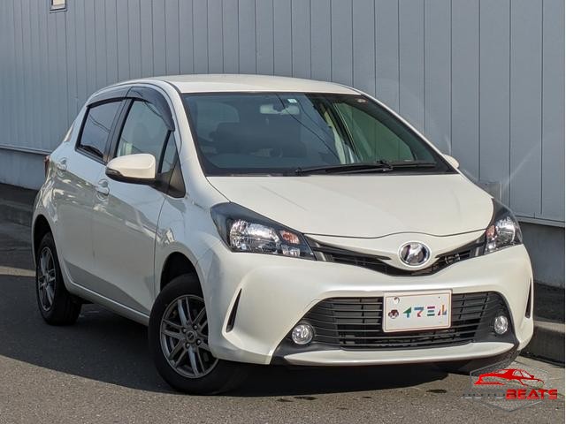 2014 TOYOTA VITZ F (PEARL WHITE)