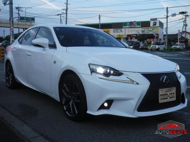 2013 LEXUS IS IS300H F SPORT ( PEARL WHITE)