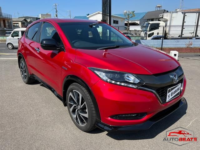2016 HONDA VEZEL HYBRID RS HONDA SENSING (RED)