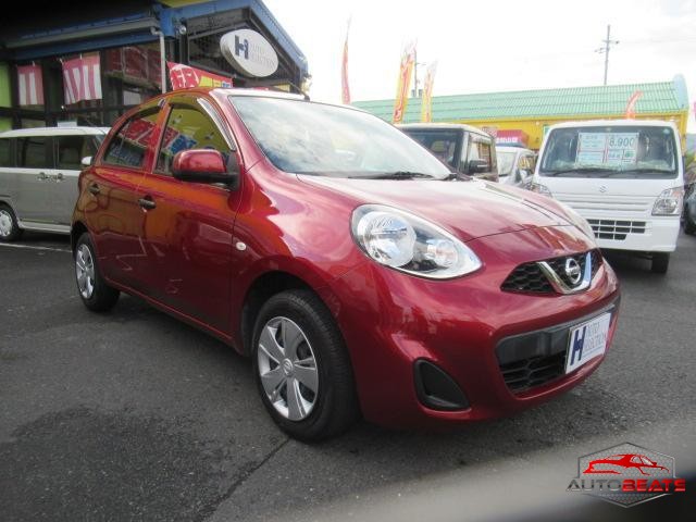 2015 NISSAN MARCH S (WINE M)