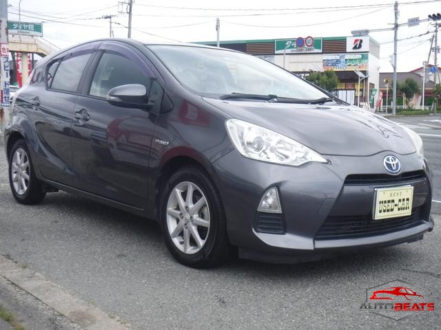 2012 TOYOTA AQUA S (LIGHT GRAY M)