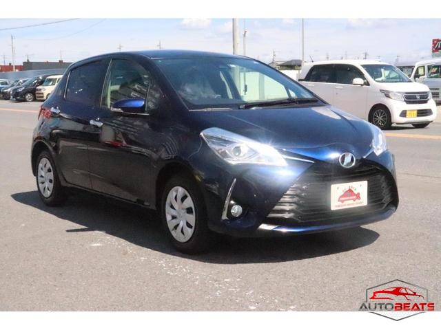 2019 TOYOTA VITZ F SAFETY EDITION III (DARK BLUE M)