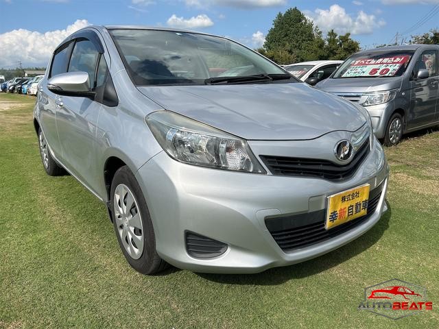 2012 TOYOTA VITZ F (SILVER M)