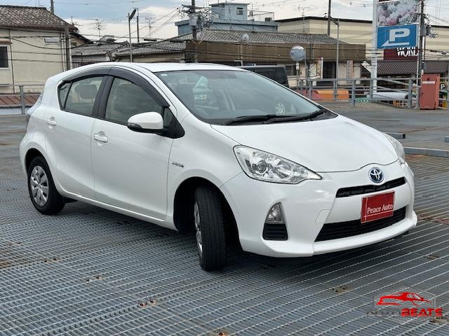 2012 TOYOTA AQUA L (WHITE M)