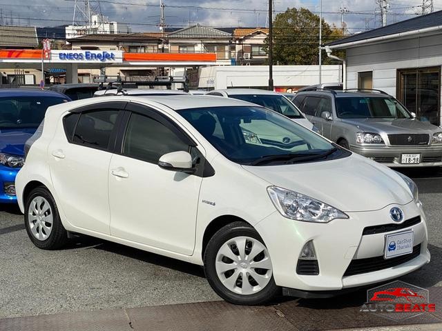 2012 TOYOTA AQUA G (PEARL WHITE)