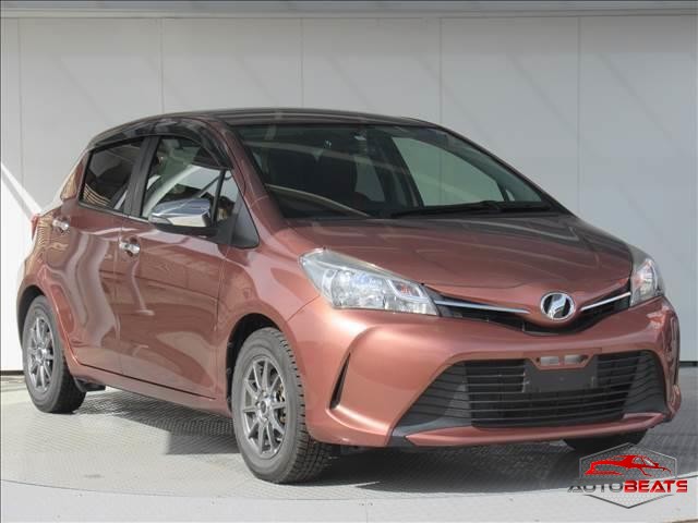 2015 TOYOTA VITZ JEWELA (LIGHT BROWN M)