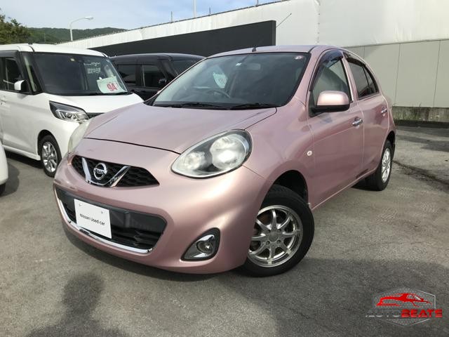 2013 NISSAN MARCH G FOUR (RED)