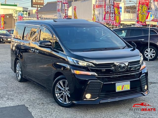 2017 TOYOTA VELLFIRE 2.5Z A EDITION GOLDEN EYES (BLACK M)