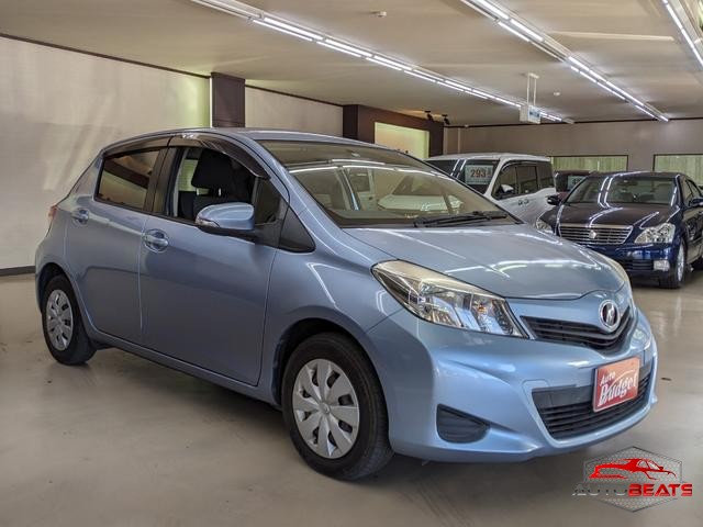 2014 TOYOTA VITZ F M PACKAGE (LIGHT BLUE)