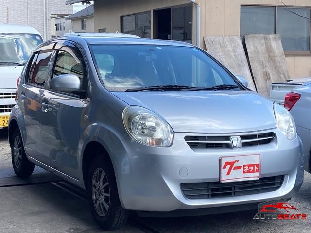 2012 TOYOTA PASSO X (SILVER M)