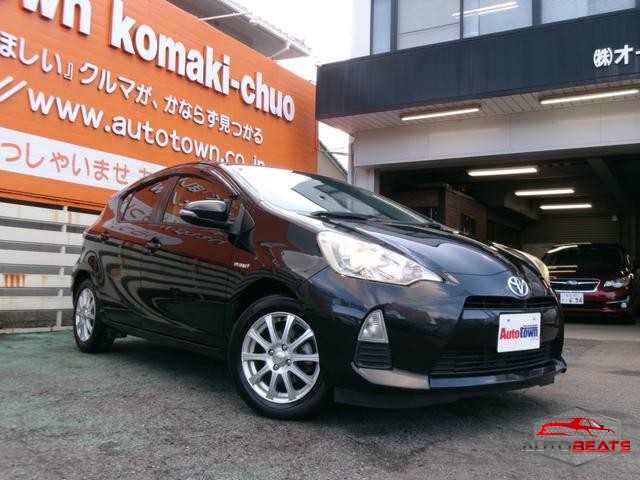 2013 TOYOTA AQUA G BLACK SOFT LEATHER SELECTION (BLACK M)