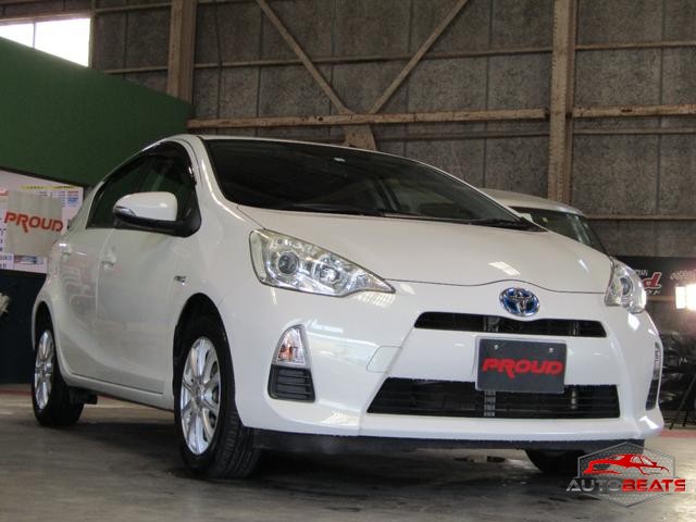 2012 TOYOTA AQUA G (PEARL WHITE)