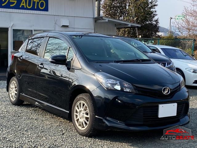 2014 TOYOTA VITZ F (BLACK)