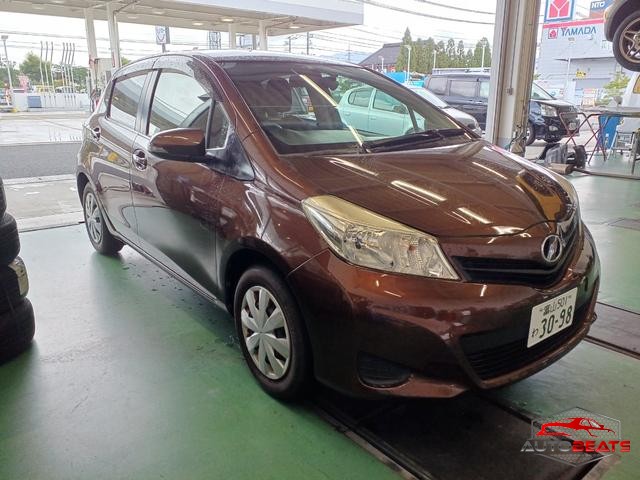 2012 TOYOTA VITZ JEWELA (BROWN)