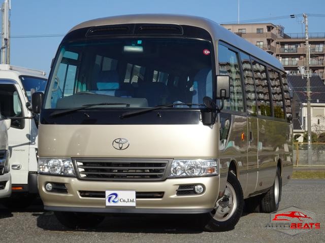 2016 TOYOTA COASTER LONG EX TURBO (GOLD)