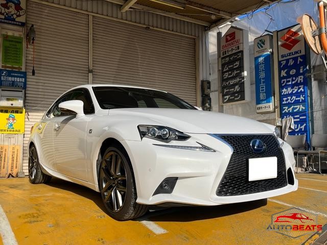 2013 LEXUS IS IS300H F SPORT (PEARL WHITE)