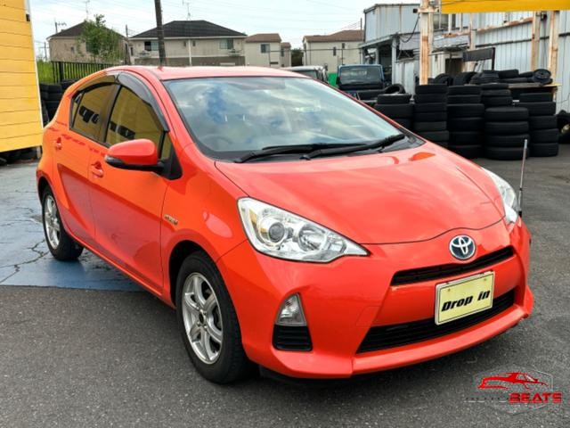 2012 TOYOTA AQUA S (ORANGE)