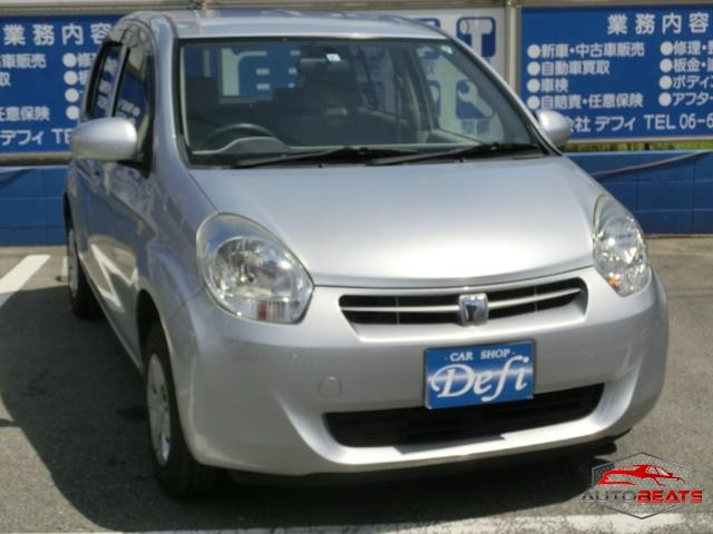 2012 TOYOTA PASSO PLUS HANA (SILVER)