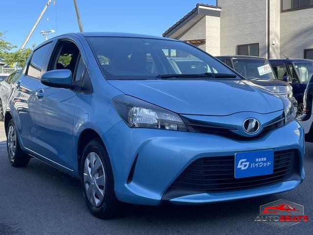 2014 TOYOTA VITZ F (BLUE)