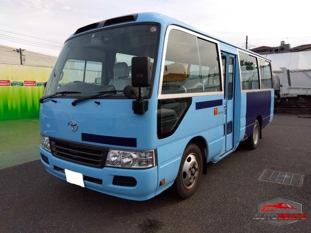 2016 TOYOTA COASTER KINDERGARTEN BUS TURBO (LIGHT BLUE)