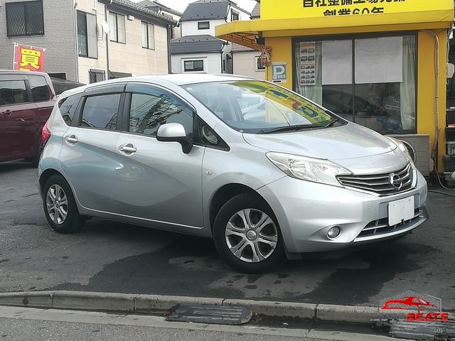 2012 NISSAN NOTE X DIG-S (SILVER M)