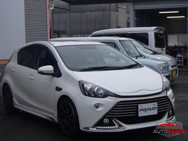 2014 TOYOTA AQUA G GS (PEARL WHITE)