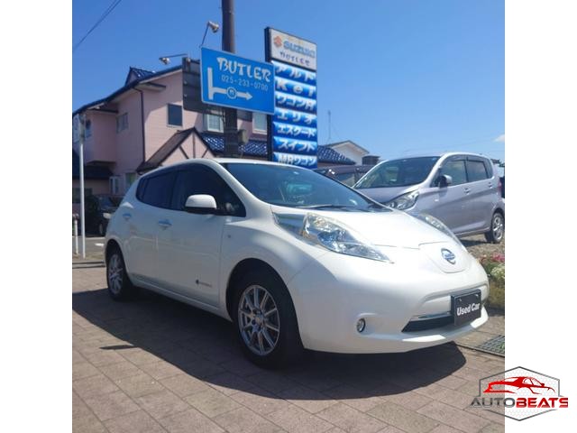 2013 NISSAN LEAF X (WHITE)