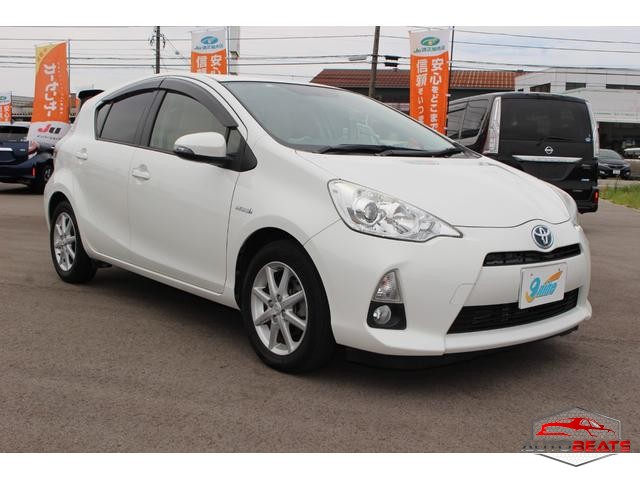 2012 TOYOTA AQUA S (PEARL WHITE)