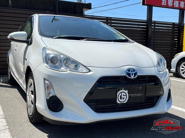 2015 TOYOTA AQUA G BLACK SOFT LEATHER SELECTION (PEARL)