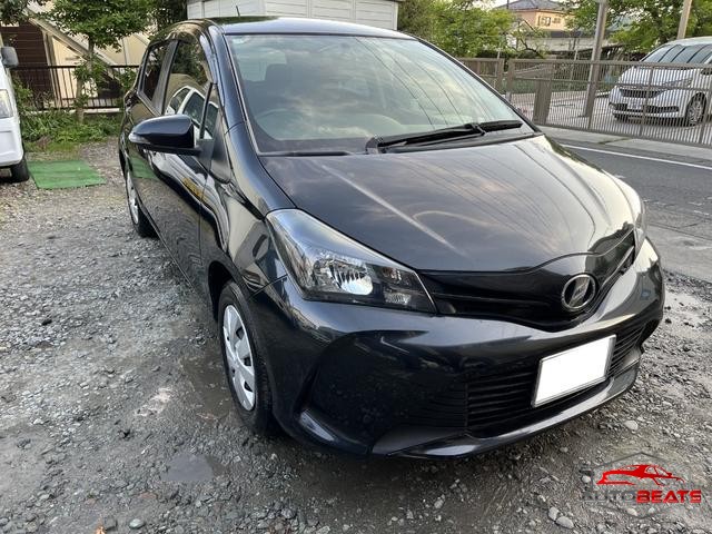 2014 TOYOTA VITZ F SMART STOP PACKAGE (BLACK)