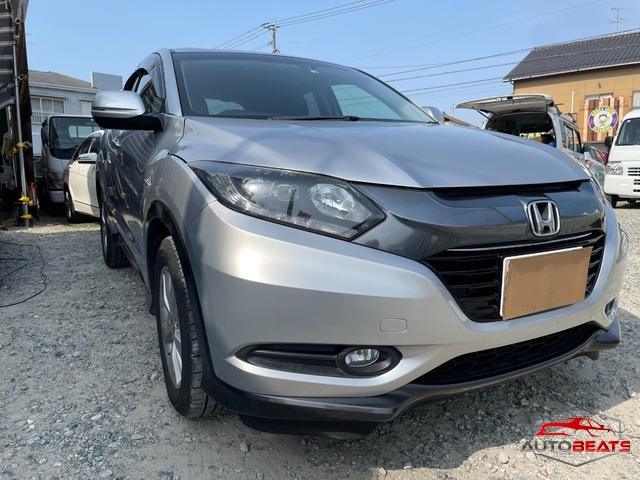 2014 HONDA VEZEL HYBRID X (SILVER M)