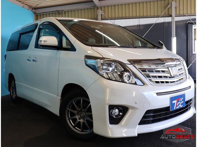 2013 TOYOTA ALPHARD 240S TYPE GOLD II (PEARL WHITE)