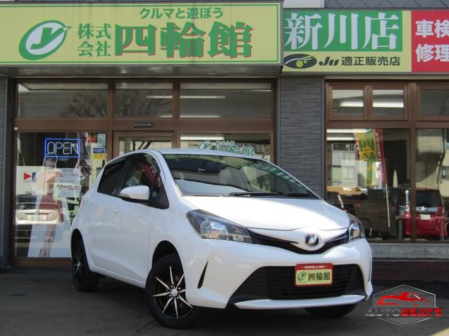2014 TOYOTA VITZ F (WHITE)