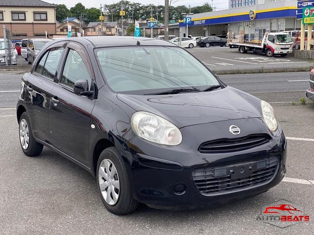 2012 NISSAN MARCH 12S V PACKAGE (BLACK)