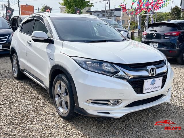 2014 HONDA VEZEL HYBRID X L PACKAGE (PEARL WHITE)