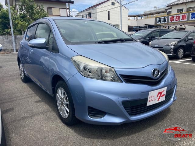 2012 TOYOTA VITZ F (LIGHT BLUE)