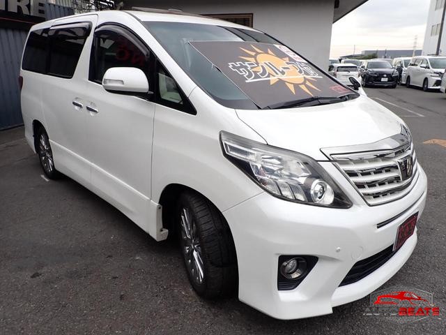 2014 TOYOTA ALPHARD 240S TYPE GOLD II (PEARL WHITE)