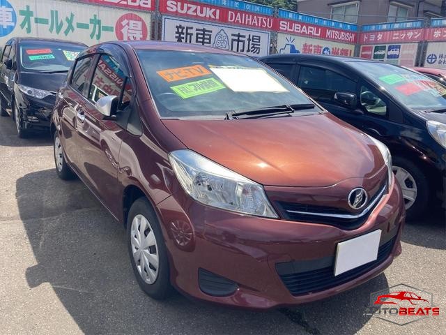 2012 TOYOTA VITZ JEWELA (BROWN)