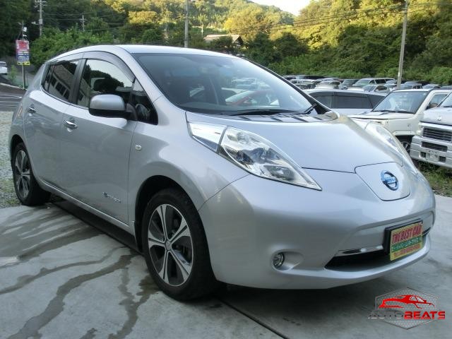 2013 NISSAN LEAF X (SILVER)
