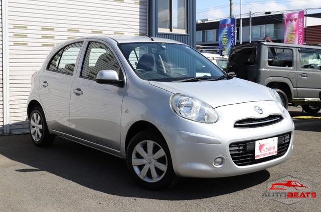 2012 NISSAN MARCH 12X FOUR (SILVER)