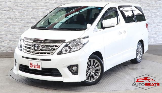 2013 TOYOTA ALPHARD 240S TYPE GOLD (PEARL WHITE)