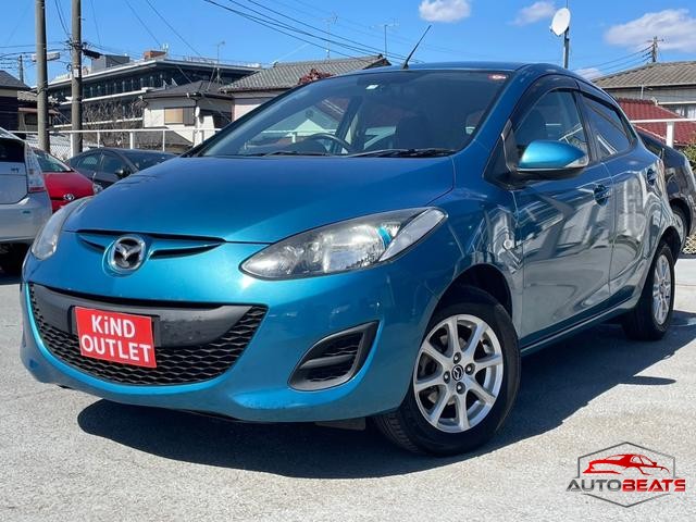 2013 MAZDA DEMIO 13-SKYACTIV (BLUE M)