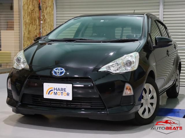 2014 TOYOTA AQUA G BLACK SOFT LEATHER SELECTION (BLACK)