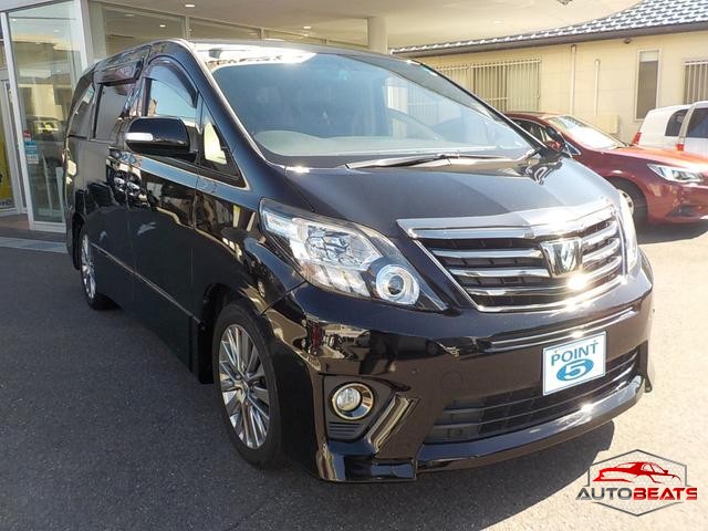 2013 TOYOTA ALPHARD 240S TYPE GOLD (BLACK)